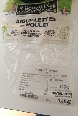 Aiguillettes de Poulet