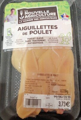 Aiguillettes de poulet
