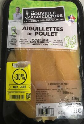 Aiguillettes de poulet