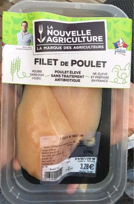 Filet de poulet front packaging