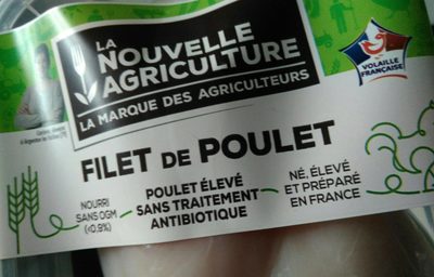 filet de poulet front packaging