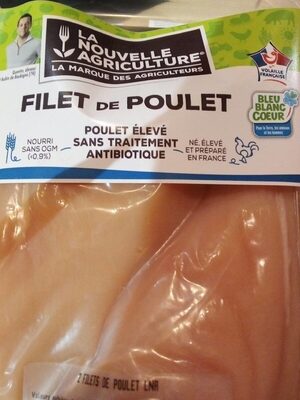 Filet de poulet front packaging