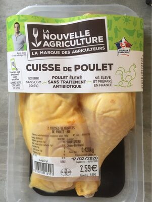 Cuisse de poulet front packaging