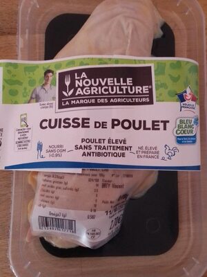 2 Cuisses dejointtees de poulet LNA