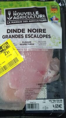 Dinde noire grandes escalopes