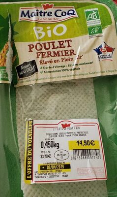 Poulet bio fermier