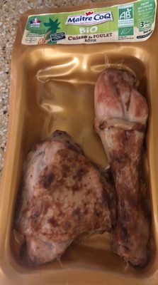 Cuisse de poulet rotie