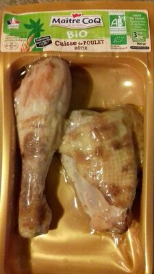 Cuisse de poulet rotie