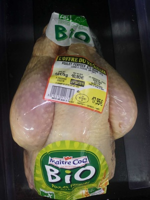 Poulet Fermier Jaune Bio