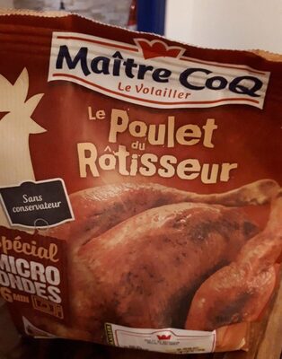 Poulet du rotisseur front packaging