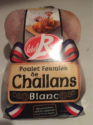Poulet fermier blanc Label Rouge