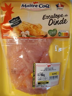Escalope de dinde