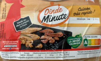 Escalope fine de dinde