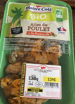 Ailes de poulet à la provençale