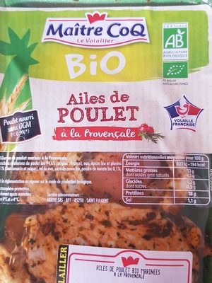 Ailes de poulet à la provençale
