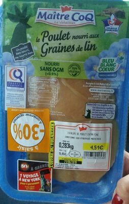 Escalopes de poulet extra fines