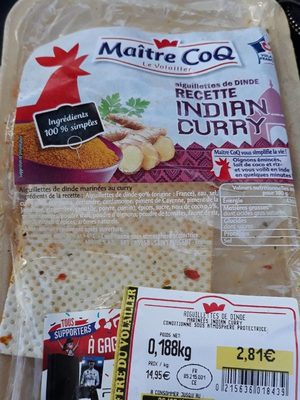 Aiguillettes de dinde