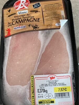 Poulet fermier label rouge