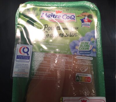 Poulet nourrit au graines de lin