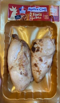2 filets de poulet rotis
