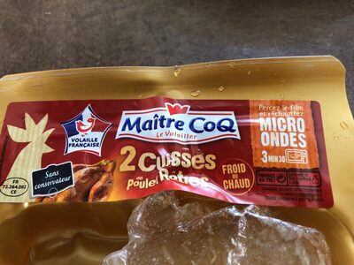 2 Cuisses de Poulet Rôties