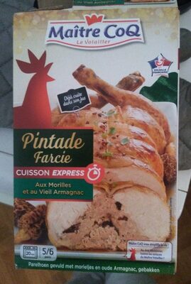 Pintade farcie front packaging