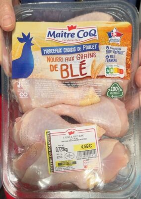 8 pilons de poulet blanc