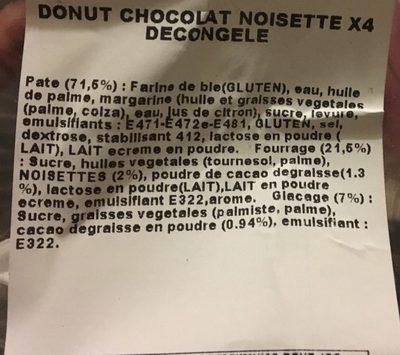 Donut chocolat