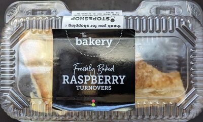 Freshly Baked Raspberry Turnovers front packaging