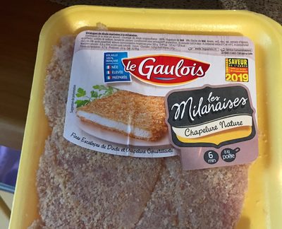 Escalope de dinde milanaise