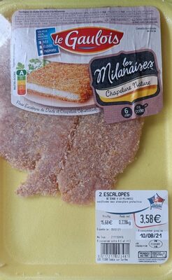 Escalopes de dinde à la milanaise