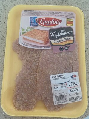 Escalope dinde à la milanaise