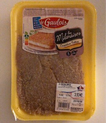 Escalope de dinde milanaise