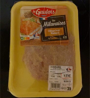 Les milanaises de dinde