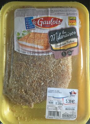 Les Milanaises chapelure nature