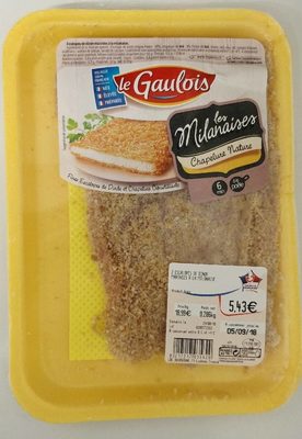 Les milanaises chapelure nature