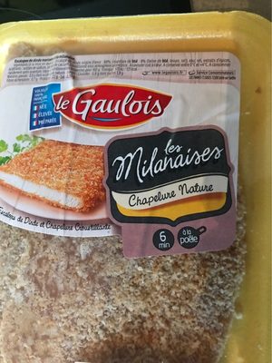 Escalope milanaise chapelure nature