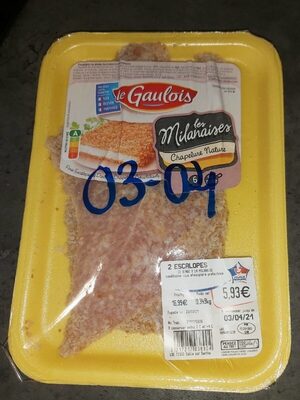 Escalope de dinde à la milanaise