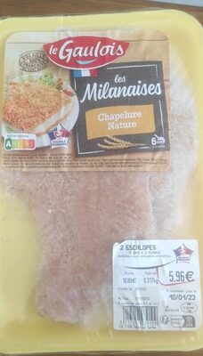 Escalope front packaging