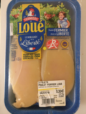 Filets de poulet fermier