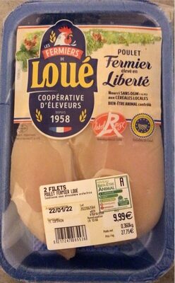 Filets de poulet fermier