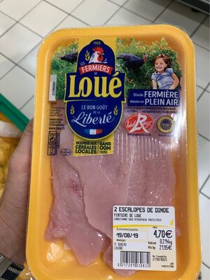Loue poulet front packaging