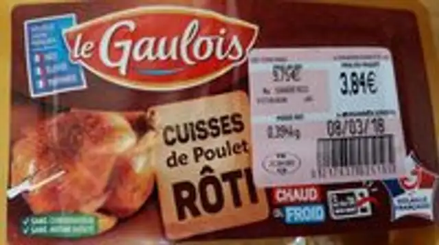 Cuisses de poulet roti