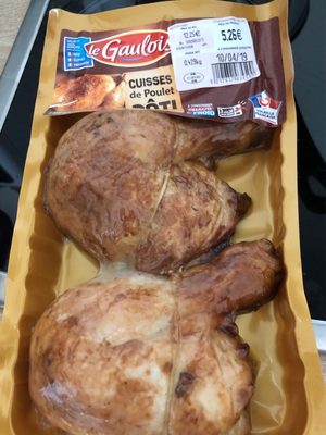 Cuisses de poulet rôti