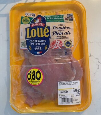 Escalopes fines de dinde fermière