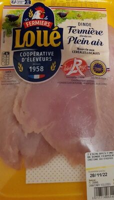 Escalopes fines Dinde Fermière