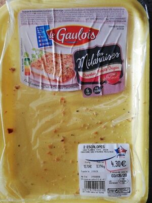 Les milanaises chapelure tomate origan