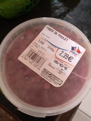 Foies de poulet