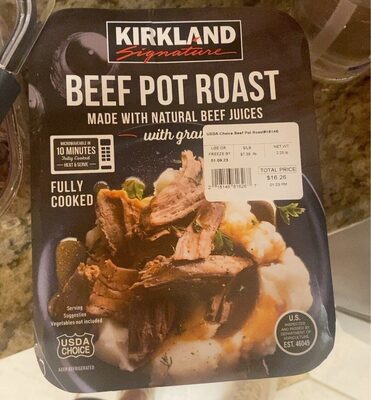 Beef Pot Roast front packaging