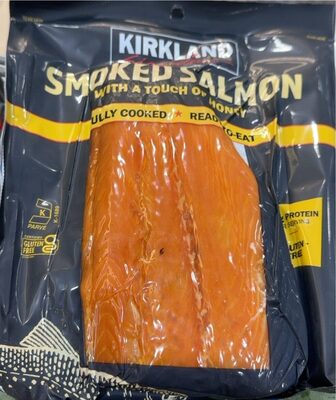 Smoked Salmon front packaging